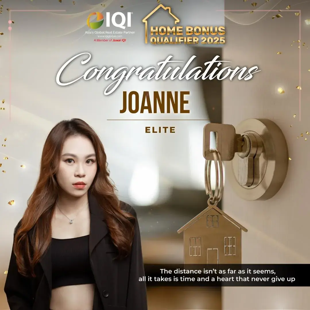 Joanne Chan — WLG Home Bonus 2025 achiever