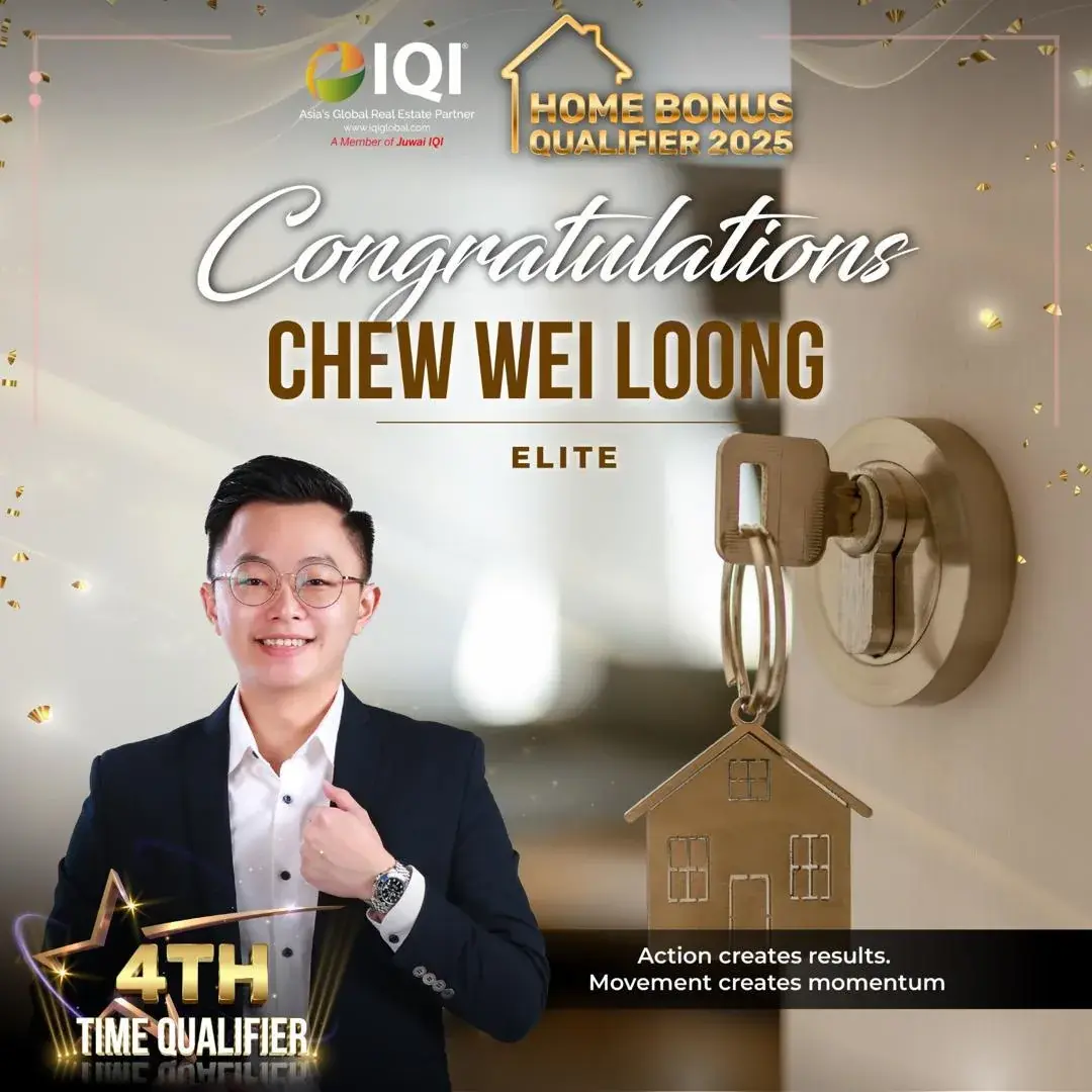 Chew Wei Loong — WLG Home Bonus 2025 achiever