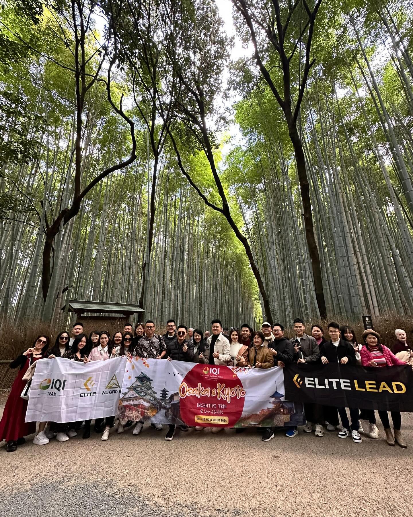 WLG 团队 Arashiyama · Kyoto Incentive Trip 真实合照